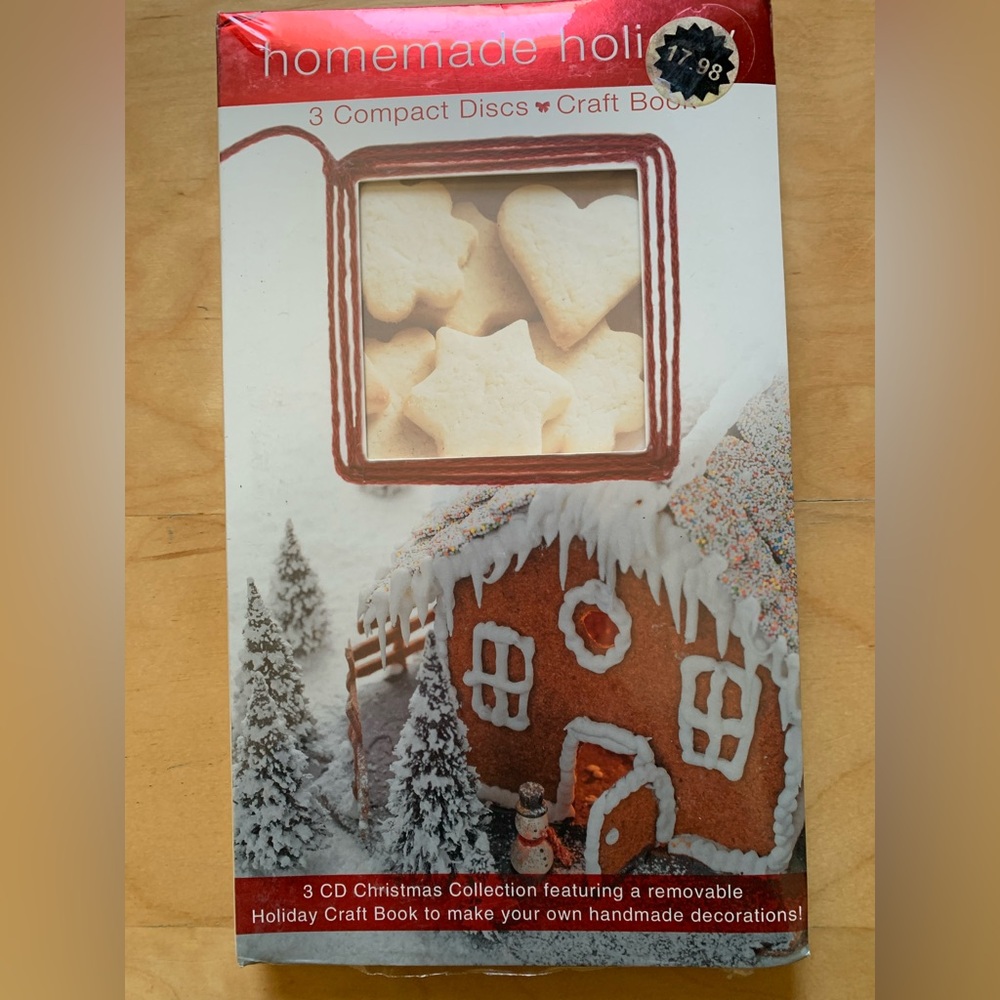 🖤5 for $20- HOMEMADE HOLIDAY 3 CD SET PLUS CRAFT BOOK BRAND NEW AND SEALED